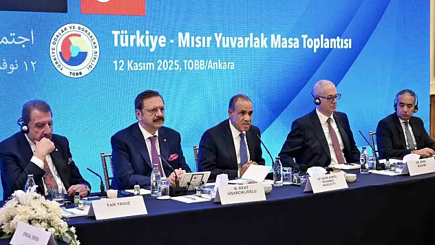 'Türkiye-Mısır arasındaki ticaret ve yatırımları artırmak istiyoruz'