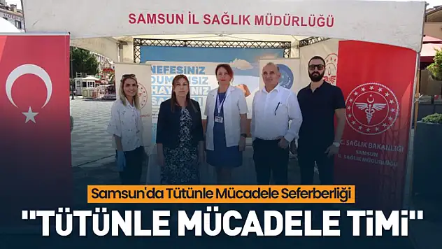 'Tütünle Mücadele Timi'