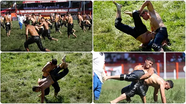 Yağlı Güreşleri'nde ikinci gün müsabakaları başladı