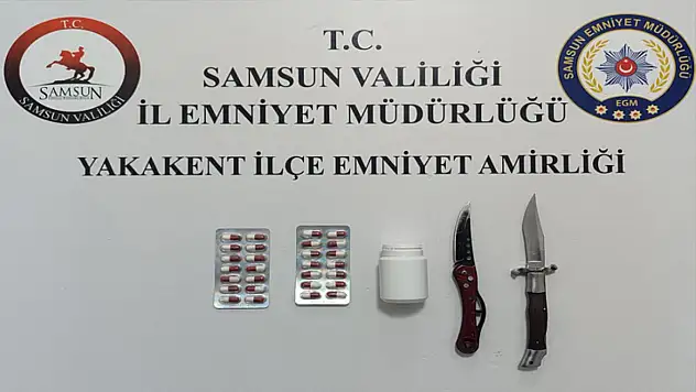 Yakakent'te amaç dışı bıçak ele geçirildi