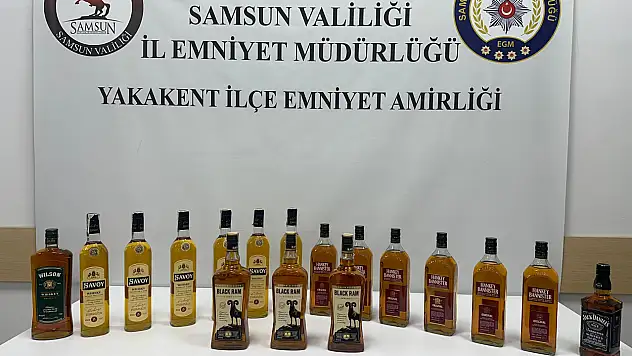 Yakakent'te Kaçak İçki Operasyonu
