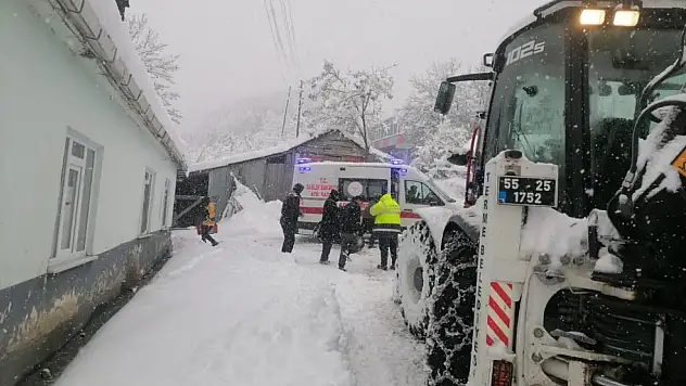 Yoğun Kar Yağışı Sonrası Teyakkuz