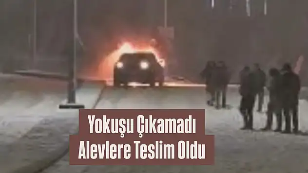 Yokuşu Çıkamadı, Alevlere Teslim Oldu