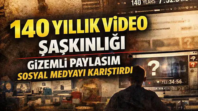YouTube'da 140 Yıllık Video Şaşkınlığı Gizemli Paylaşım Sosyal Medyayı Karıştırdı