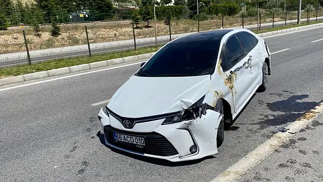 Yozgat'ta trafik kazası : 2 yaralı