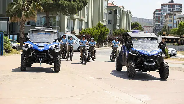 Zabıta ekiplerine UTV ve elektrikli bisiklet takviyesi
