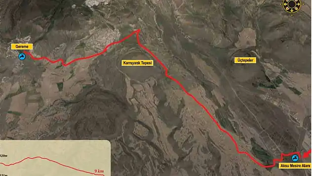 Ziyaretçilerin Erciyes Dağı'ndaki yürüyüş keyfi