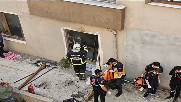 Zonguldak'ta patlama sonucu mahalleli ayağa kalktı