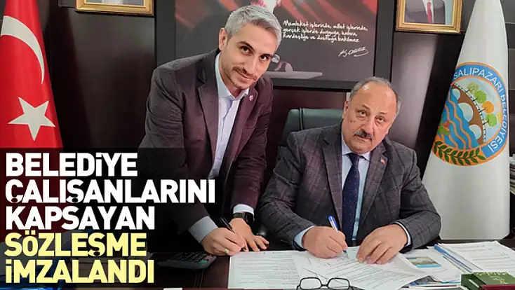 Belediye Çalışanlarını Kapsayan Sözleşme İmzalandı