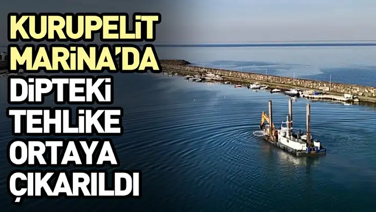Kurupelit Marina’da Dipteki Tehlike Ortaya Çıkarıldı