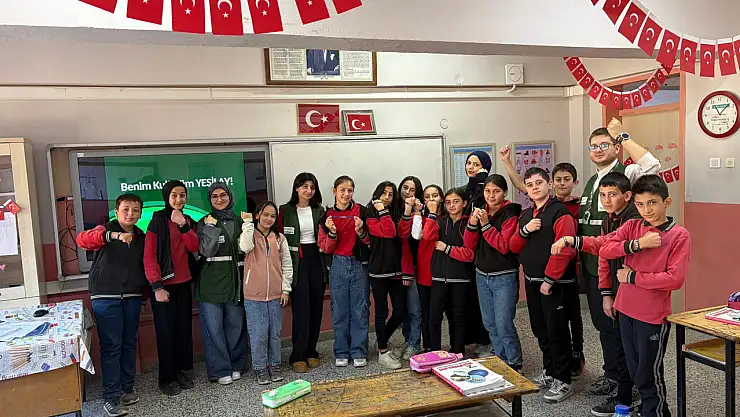 1-7 Aralık Yeşilay Gönüllülük Haftası Etkinlikleri Asarcık'ta başladı