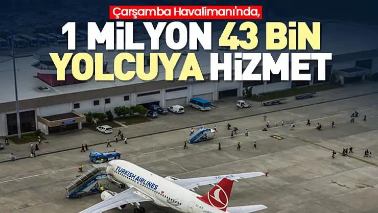 1 milyon 43 bin yolcuya hizmet