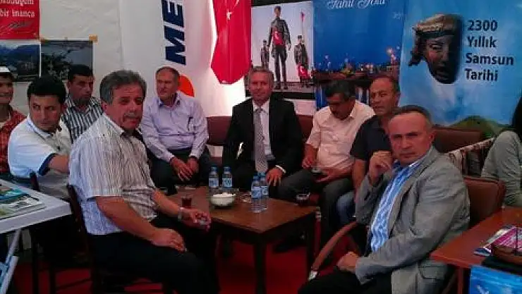 Başkan Belur, SAM-DER Festivalinde…