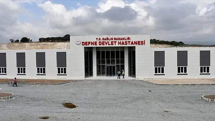 Yapımında sona gelinen Defne Devlet Hastanesi 10 güne tamamlanacak