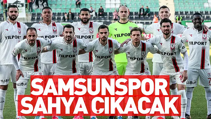 Samsunspor puan rekoru için sahaya çıkacak