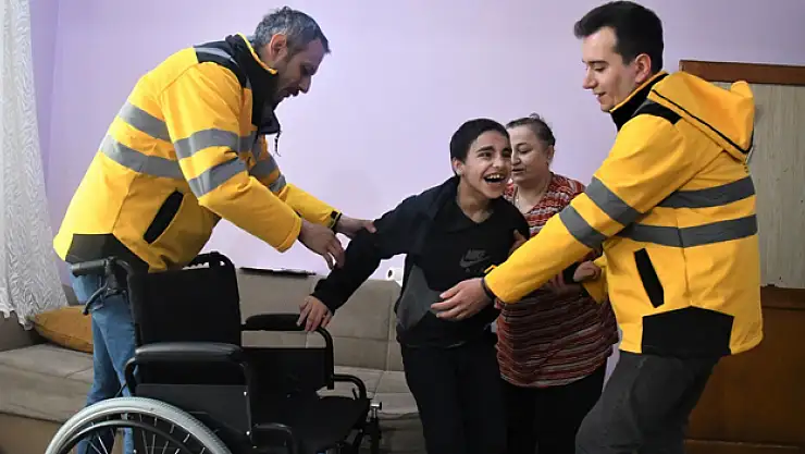 Büyükşehir engelli bireylerin hayatını kolaylaştırıyor