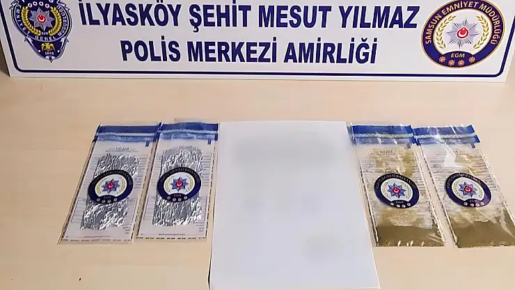 Şüpheli şahıs uyuşturucuyla yakalandı