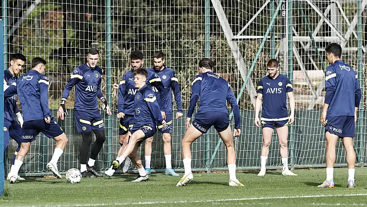 Fenerbahçe, Trabzonspor maçı hazırlıklarını tamamladı
