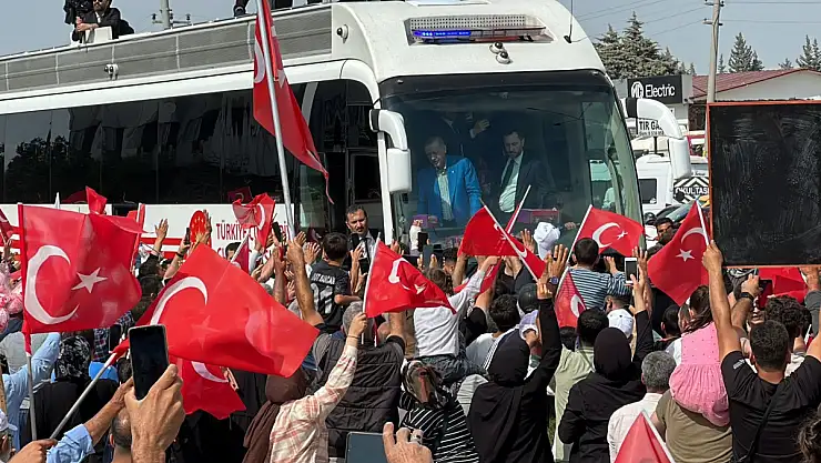 Cumhurbaşkanı Erdoğan'a Hatay'da sevgi seli
