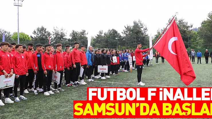Okul Sporları Gençler Futbol Türkiye Finalleri, Samsun'da başladı