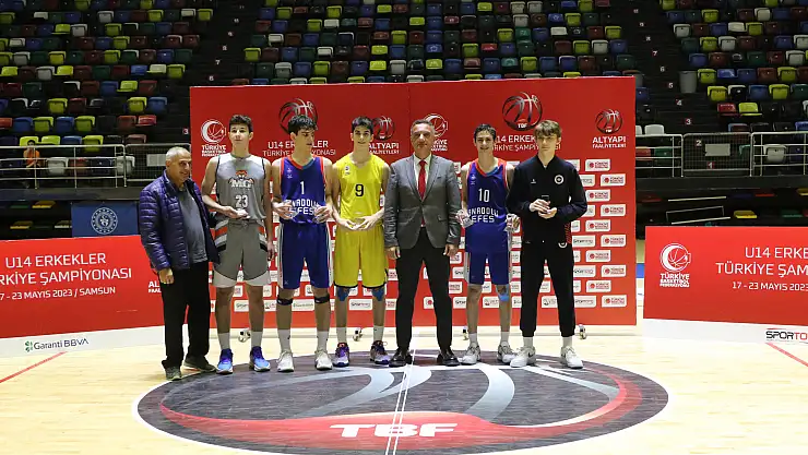U14 Erkekler Basketbol Türkiye Şampiyonu, Anadolu Efes oldu