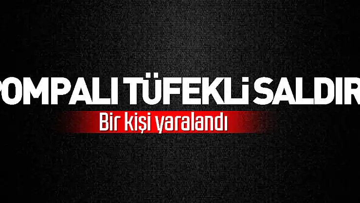 Samsun'da pompalı tüfekli saldırıda bir kişi yaralandı