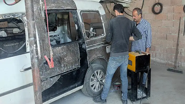 Depremde hasar gören araçlar yeniden ekonomiye kazandırılıyor