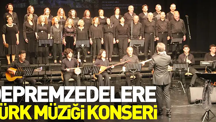Hekimlerden depremzedelere Türk müziği konseri