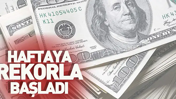 Dolar/TL haftaya rekorla başladı: 21,15