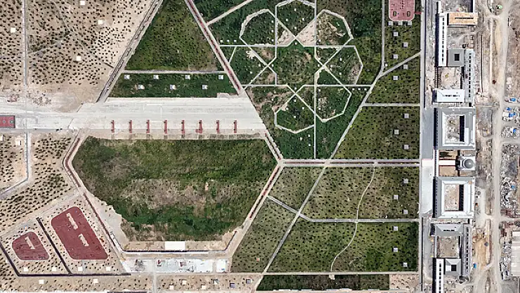 İstanbul'daki dev millet bahçesinde Selçuklu motifi ortaya çıktı