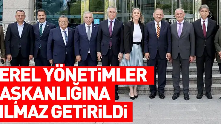 AK Parti Yerel Yönetimler Başkanlığına Yusuf Ziya Yılmaz getirildi