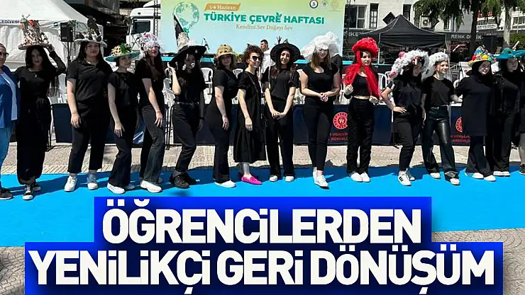 Öğrencilerden yenilikçi geri dönüşüm