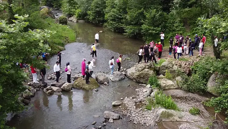 Tekkeköy'de tabiattan arkeolojiye uzanan yürüyüş