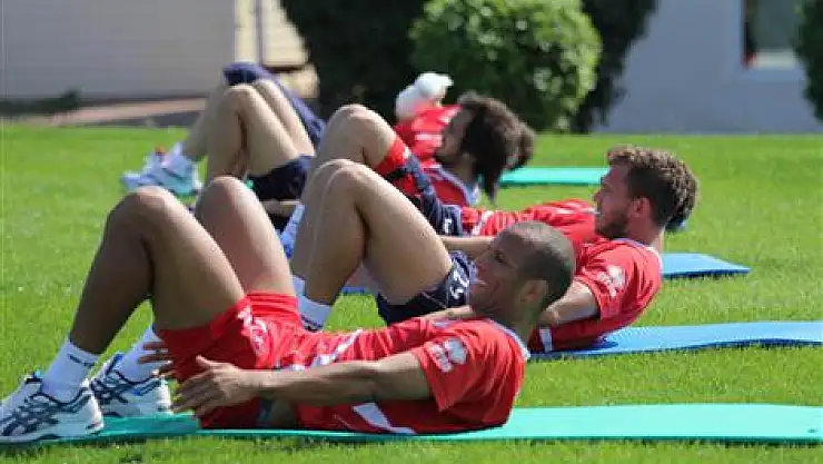 Samsunspor'lu futboculara laktat testi