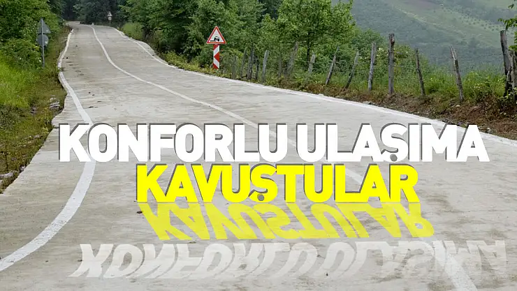 Daha önce 1 saatte gidilen yol yarım saate düştü