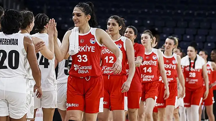 A Milli Kadın Basketbol Takımı, Avrupa Şampiyonası'nda parkeye çıkıyor