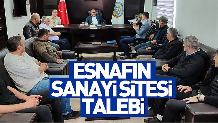 Esnafın sanayi sitesi talebi