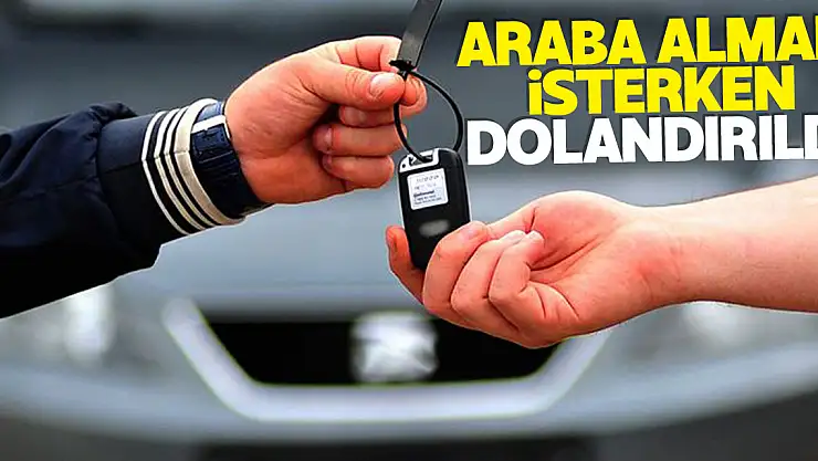 Samsun'da internet sitesinden otomobil almak isteyen kişi 300 bin lira dolandırıldı