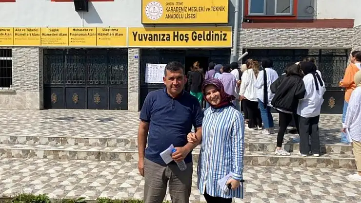 Oda Başkanı, kızının YKS heyecanına ortak oldu