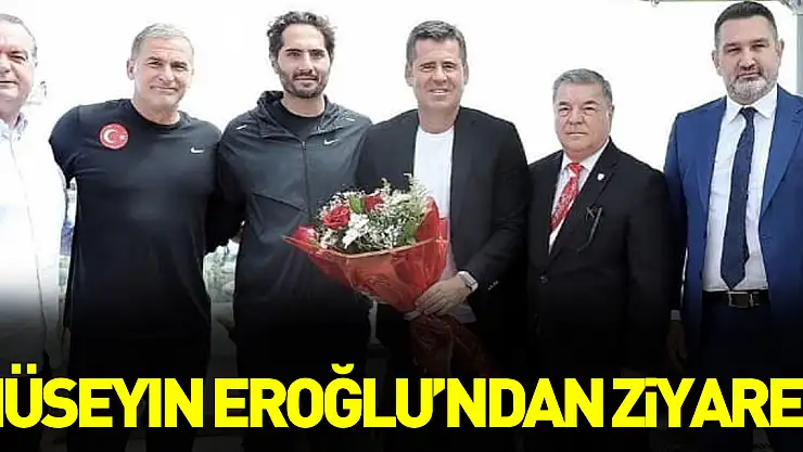 Hüseyin Eroğlu'ndan A Milli Takım kampına ziyaret