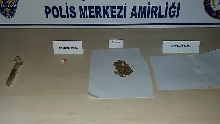 Polis merkezi ekipleri 3 ayrı kişiyi uyuşturucuyla yakaladı