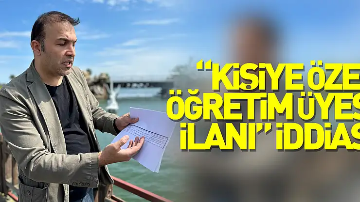 Sinop Üniversitesi'nde 'kişiye özel öğretim üyesi ilanı' iddiası