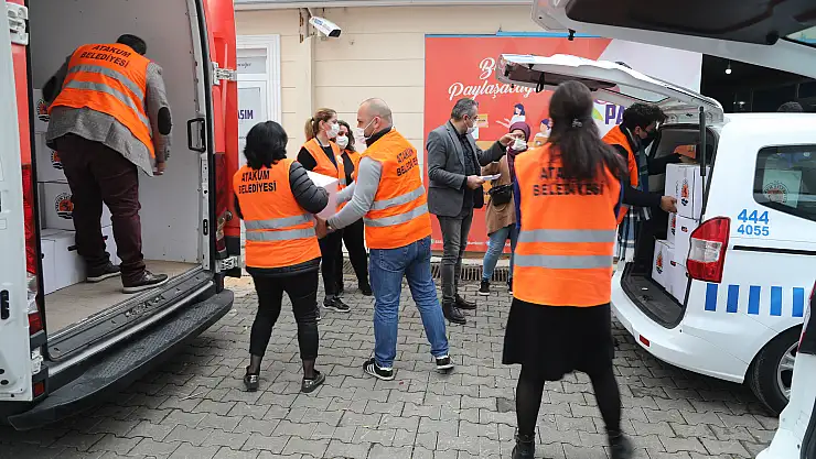 Atakum'da kurban dayanışması