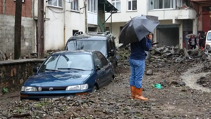 Giresun'da sel