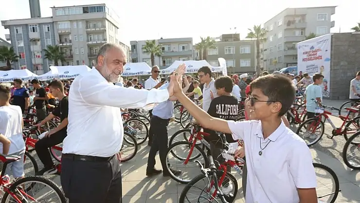 Canik'te camiye giden çocuklar için anlamlı proje