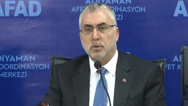 Bakan Işıkhan, deprem bölgesinde 9 bin 134 adet iş yerinin yapıldığını açıkladı