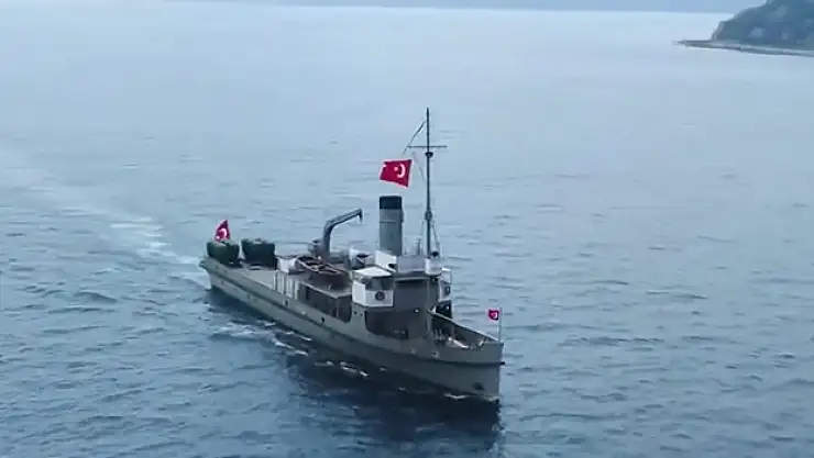 TCG Nusret Müze Gemisini Marmara ve Karadeniz limanlarında 50 binden fazla kişi ziyaret etti