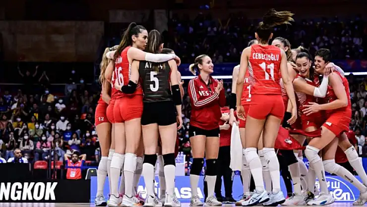 A Milli Kadın Voleybol Takımı Milletler Ligi'nde çeyrek finalde