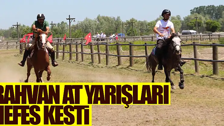 Rahvan At Yarışları nefes kesti