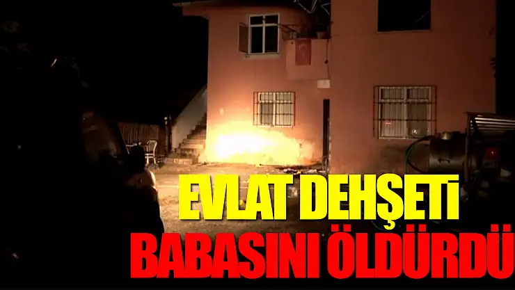 Evlat dehşeti: Babasını tüfekle öldürdü, babaannesini darp etti, evi ateşe verdi